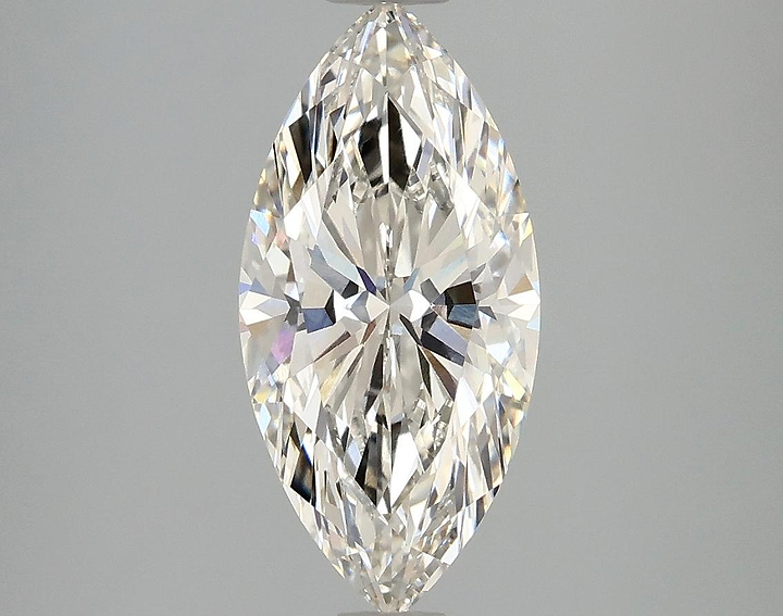 2.1 Carat Marquise Shaped Excellent Cut VVS1 IGI Certified Lab Grown Diamond