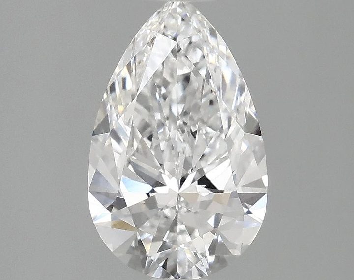 1.59 Carat Pear Shaped Ideal Cut VVS2 IGI Certified Lab Grown Diamond