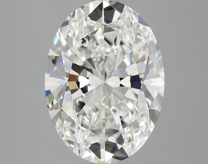 3.09 Carat Oval Shaped Excellent Cut VVS2 IGI Certified Lab Grown Diamond