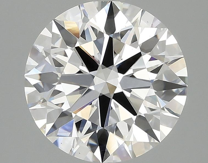 2.59 Carat Round Shaped Ideal Cut VS1 IGI Certified Lab Grown Diamond