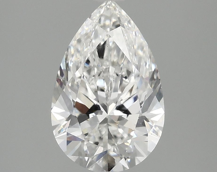 2.08 Carat Pear Shaped Excellent Cut VS1 IGI Certified Lab Grown Diamond
