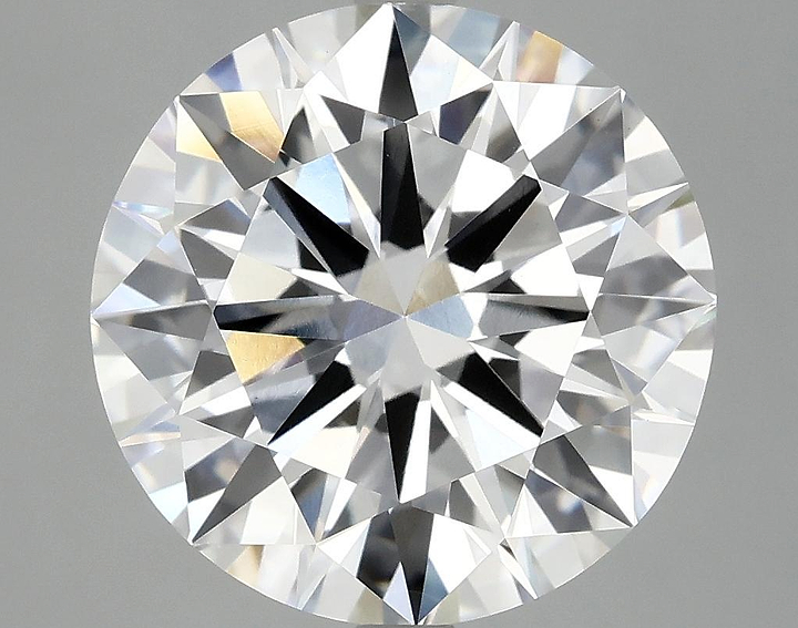 6.19 Carat Round Shaped Ideal Cut VS1 IGI Certified Lab Grown Diamond