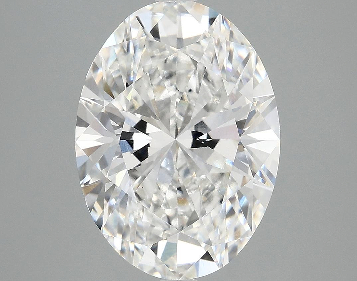 4.09 Carat Oval Shaped Excellent Cut VVS2 IGI Certified Lab Grown Diamond