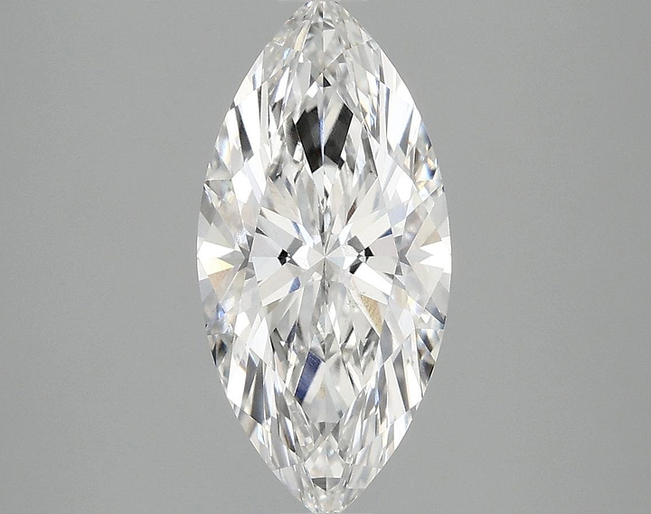 2.08 Carat Marquise Shaped Excellent Cut VS1 IGI Certified Lab Grown Diamond
