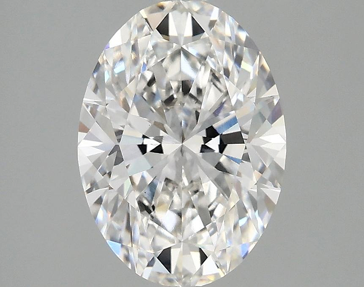 2.09 Carat Oval Shaped Ideal Cut VVS2 IGI Certified Lab Grown Diamond