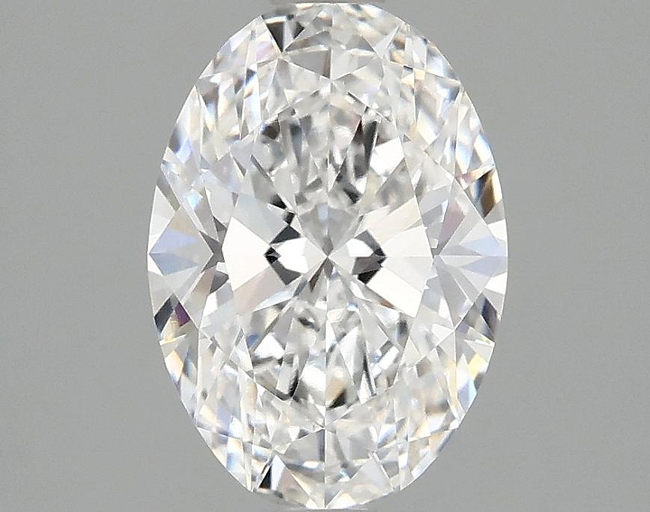 1.65 Carat Oval Shaped Ideal Cut VVS2 IGI Certified Lab Grown Diamond