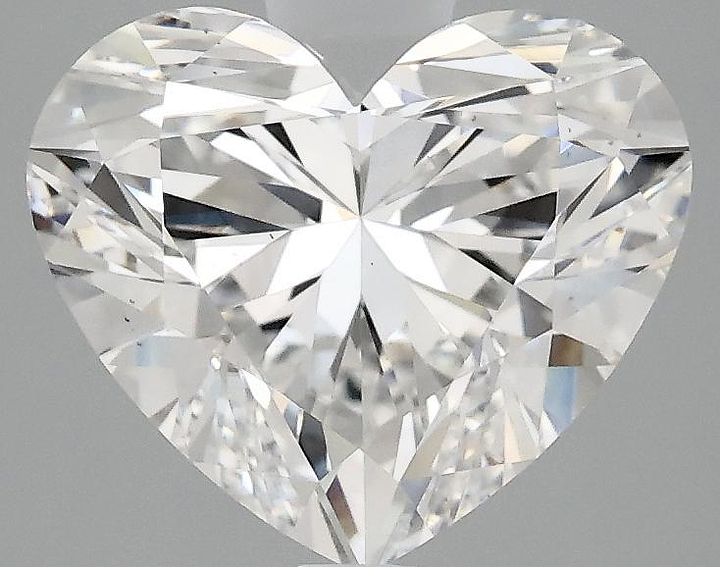 3.07 Carat Heart Shaped Excellent Cut VS2 IGI Certified Lab Grown Diamond