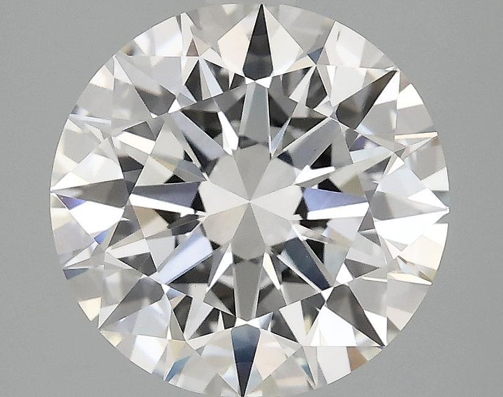 3.09 Carat Round Shaped Ideal Cut VVS2 IGI Certified Lab Grown Diamond