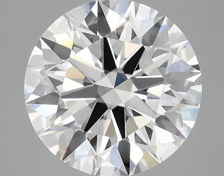 3.09 Carat Round Shaped Ideal Cut VS1 IGI Certified Lab Grown Diamond