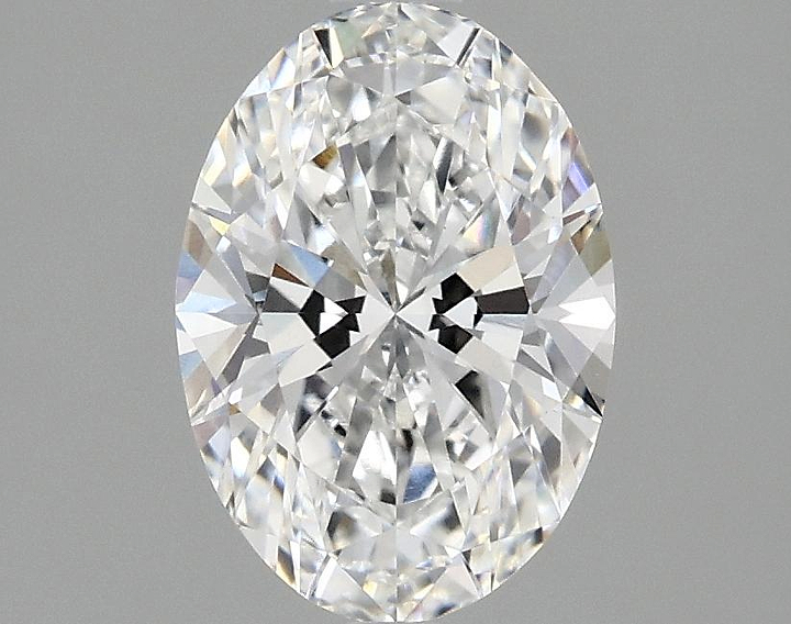 1.55 Carat Oval Shaped Ideal Cut VVS2 IGI Certified Lab Grown Diamond