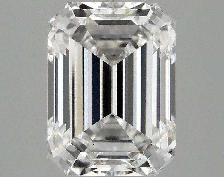 3.04 Carat Emerald Shaped Excellent Cut VS1 IGI Certified Lab Grown Diamond