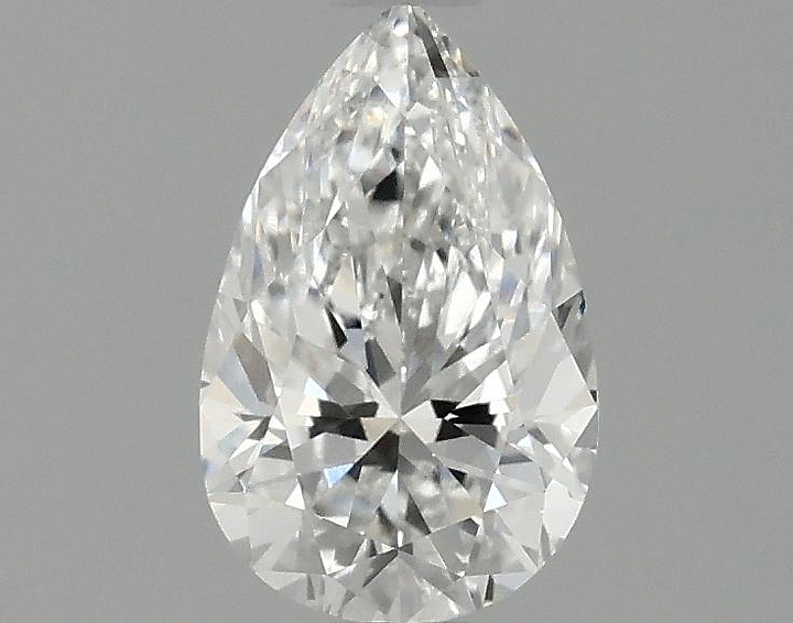 0.97 Carat Pear Shaped Ideal Cut VVS2 IGI Certified Lab Grown Diamond