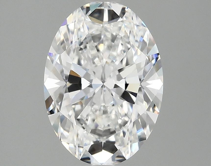 2.05 Carat Oval Shaped Ideal Cut VVS2 IGI Certified Lab Grown Diamond
