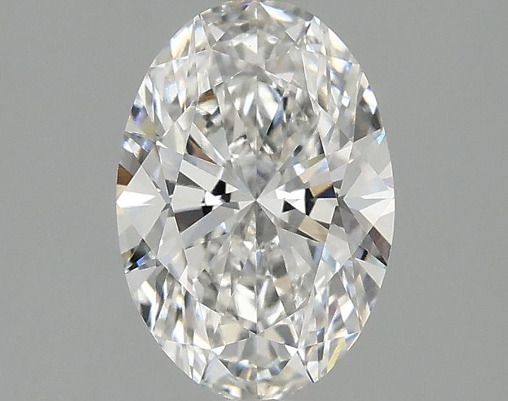 1.45 Carat Oval Shaped Ideal Cut VVS2 IGI Certified Lab Grown Diamond