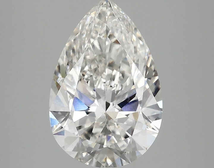 3.06 Carat Pear Shaped Excellent Cut VS1 IGI Certified Lab Grown Diamond