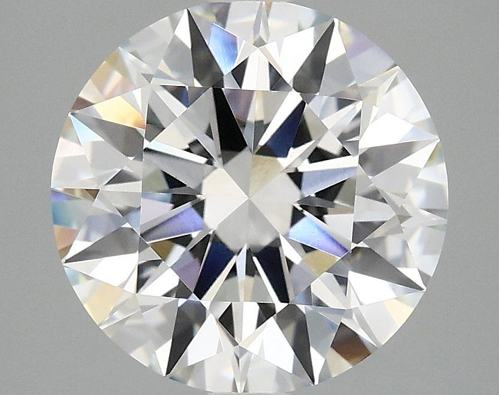 3.09 Carat Round Shaped Ideal Cut VVS2 IGI Certified Lab Grown Diamond