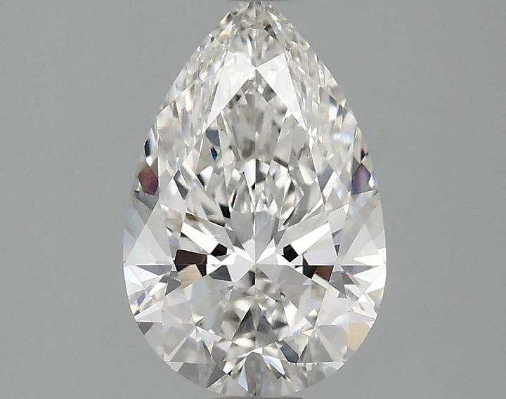 1.51 Carat Pear Shaped Ideal Cut VS1 IGI Certified Lab Grown Diamond