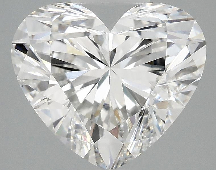 3.07 Carat Heart Shaped Ideal Cut VS1 IGI Certified Lab Grown Diamond
