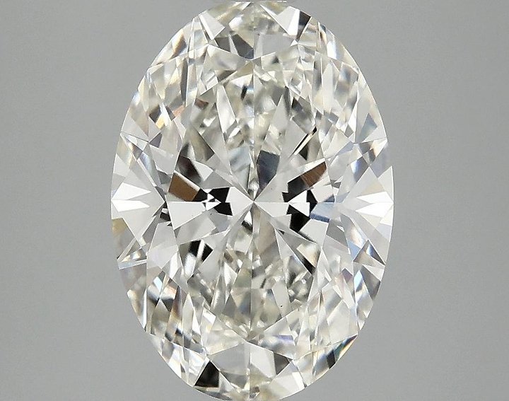 3.1 Carat Oval Shaped Ideal Cut VVS2 IGI Certified Lab Grown Diamond