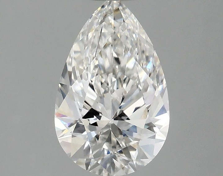 1.57 Carat Pear Shaped Ideal Cut VVS2 IGI Certified Lab Grown Diamond