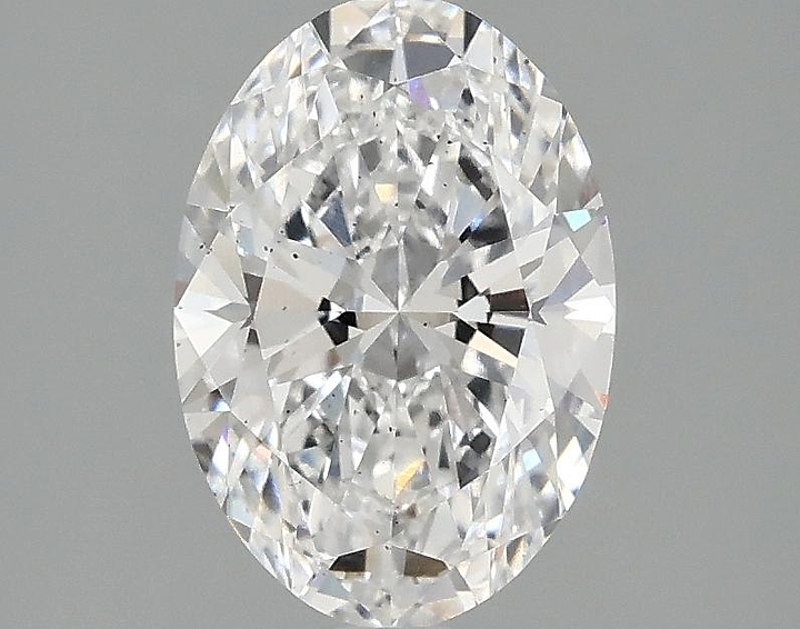 1.62 Carat Oval Shaped Ideal Cut SI1 IGI Certified Lab Grown Diamond