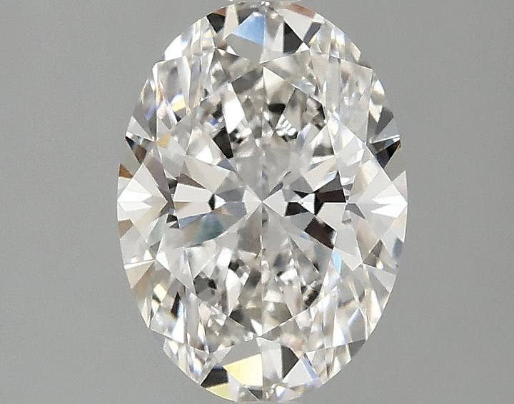 1.54 Carat Oval Shaped Ideal Cut VVS2 IGI Certified Lab Grown Diamond