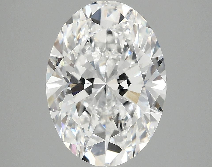 3.06 Carat Oval Shaped Excellent Cut VVS2 IGI Certified Lab Grown Diamond