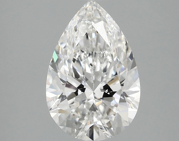 2.03 Carat Pear Shaped Excellent Cut VVS2 IGI Certified Lab Grown Diamond