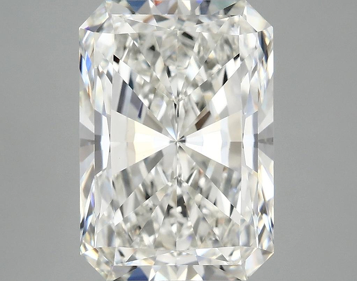 4.17 Carat Radiant Shaped Ideal Cut VVS2 IGI Certified Lab Grown Diamond