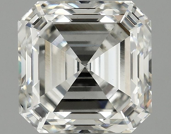 2.03 Carat Asscher Shaped Ideal Cut VS2 IGI Certified Lab Grown Diamond
