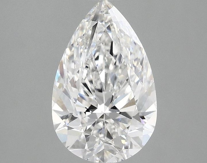 1.99 Carat Pear Shaped Ideal Cut VS1 IGI Certified Lab Grown Diamond