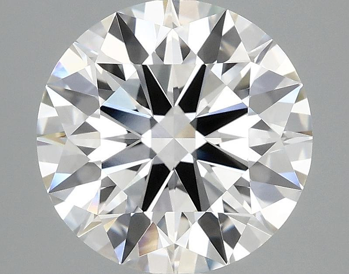 3.09 Carat Round Shaped Ideal Cut VVS2 IGI Certified Lab Grown Diamond