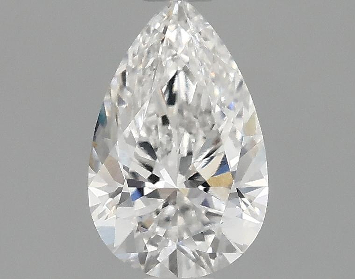 0.98 Carat Pear Shaped Ideal Cut VVS2 IGI Certified Lab Grown Diamond