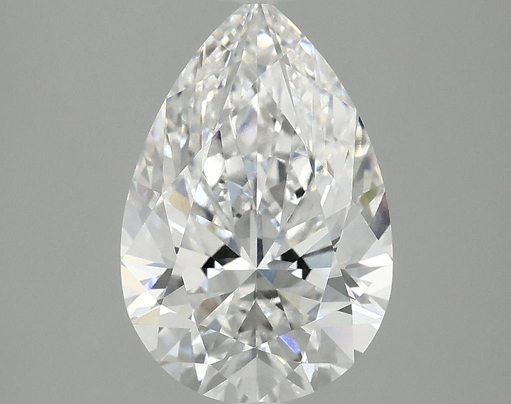 3.06 Carat Pear Shaped Excellent Cut VS2 IGI Certified Lab Grown Diamond