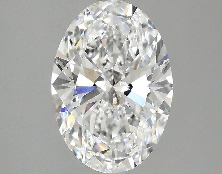 2.0 Carat Oval Shaped Ideal Cut VS2 IGI Certified Lab Grown Diamond