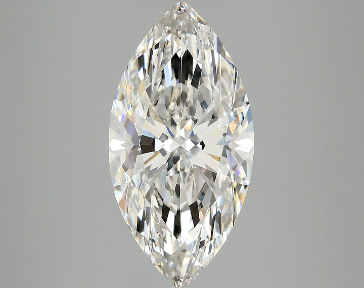 3.1 Carat Marquise Shaped Ideal Cut VVS2 IGI Certified Lab Grown Diamond