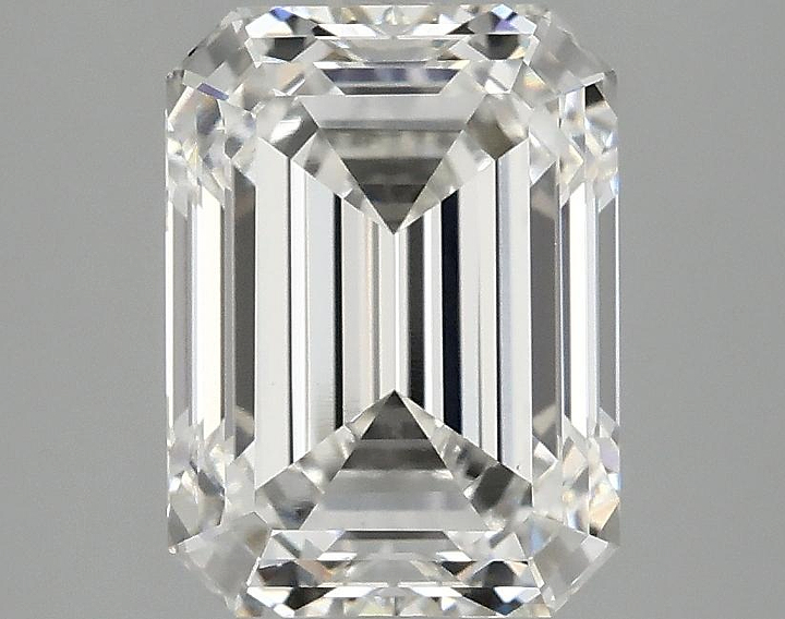 3.09 Carat Emerald Shaped Excellent Cut VS1 IGI Certified Lab Grown Diamond