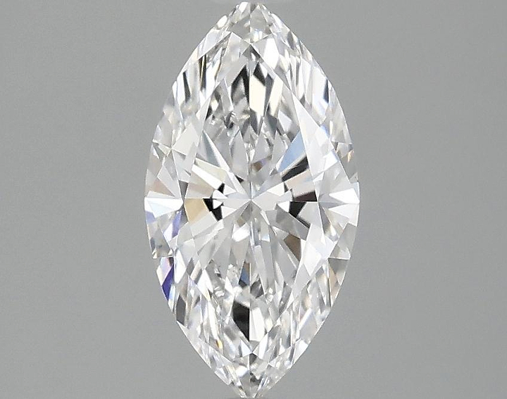 0.98 Carat Marquise Shaped Excellent Cut VS1 IGI Certified Lab Grown Diamond
