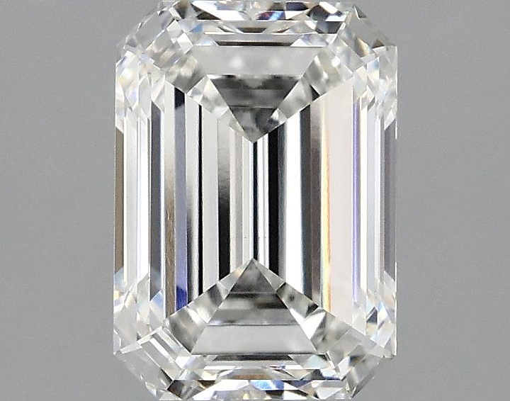 2.04 Carat Emerald Shaped Ideal Cut VVS2 IGI Certified Lab Grown Diamond