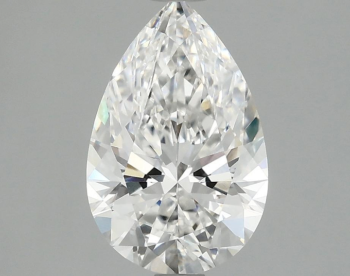 2.03 Carat Pear Shaped Excellent Cut VVS2 IGI Certified Lab Grown Diamond