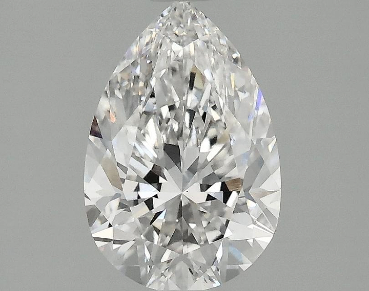 1.55 Carat Pear Shaped Excellent Cut VS1 IGI Certified Lab Grown Diamond