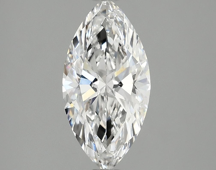 1.58 Carat Marquise Shaped Ideal Cut VVS2 IGI Certified Lab Grown Diamond