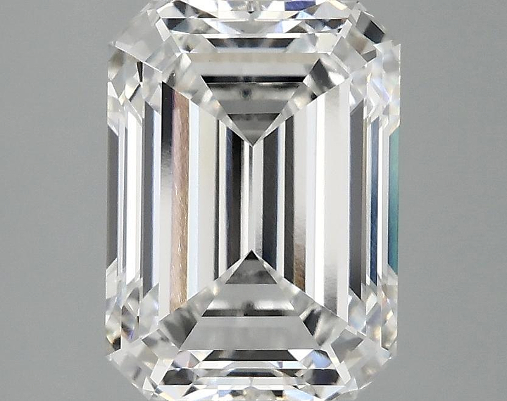 3.09 Carat Emerald Shaped Excellent Cut VS1 IGI Certified Lab Grown Diamond
