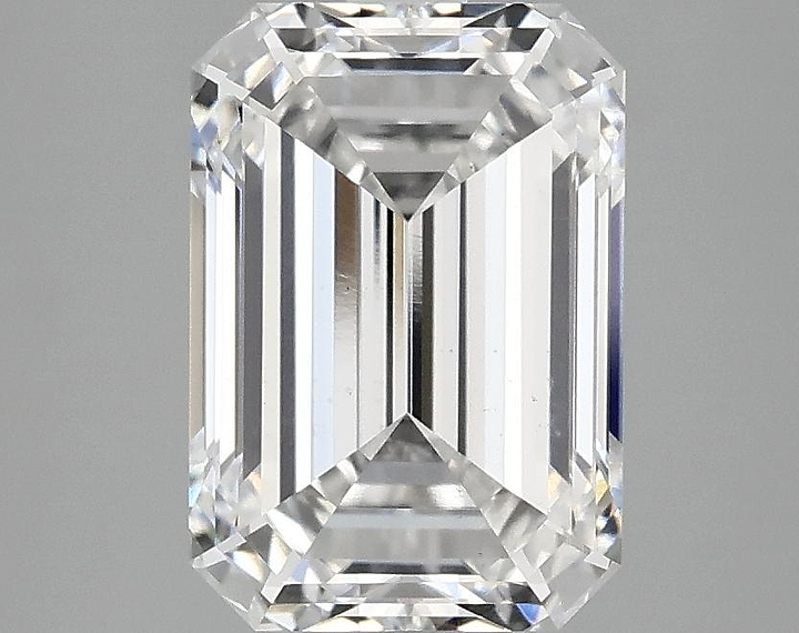 3.05 Carat Emerald Shaped Ideal Cut VS1 IGI Certified Lab Grown Diamond