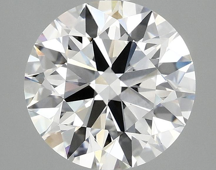 2.58 Carat Round Shaped Ideal Cut VVS2 IGI Certified Lab Grown Diamond