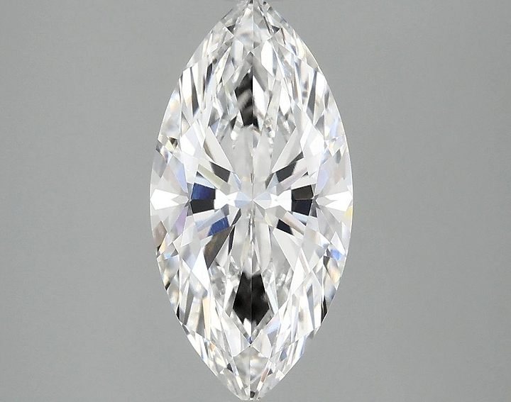 2.09 Carat Marquise Shaped Ideal Cut VVS2 IGI Certified Lab Grown Diamond