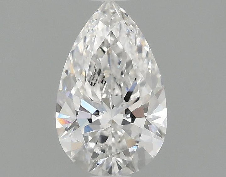 0.96 Carat Pear Shaped Ideal Cut VVS2 IGI Certified Lab Grown Diamond