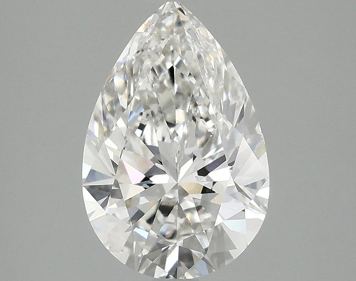 1.92 Carat Pear Shaped Excellent Cut VVS2 IGI Certified Lab Grown Diamond