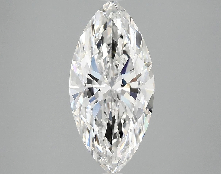 2.53 Carat Marquise Shaped Very Good Cut VS2 IGI Certified Lab Grown Diamond