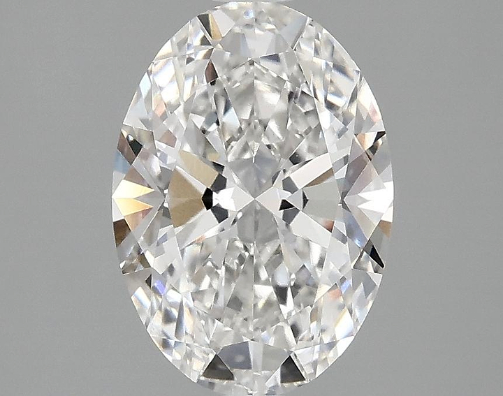 2.05 Carat Oval Shaped Ideal Cut VVS2 IGI Certified Lab Grown Diamond